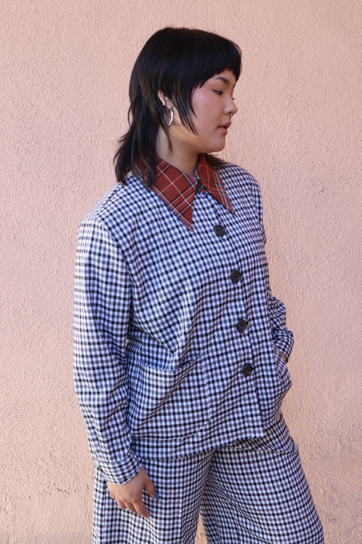 Jane - Black Plaid (samples)