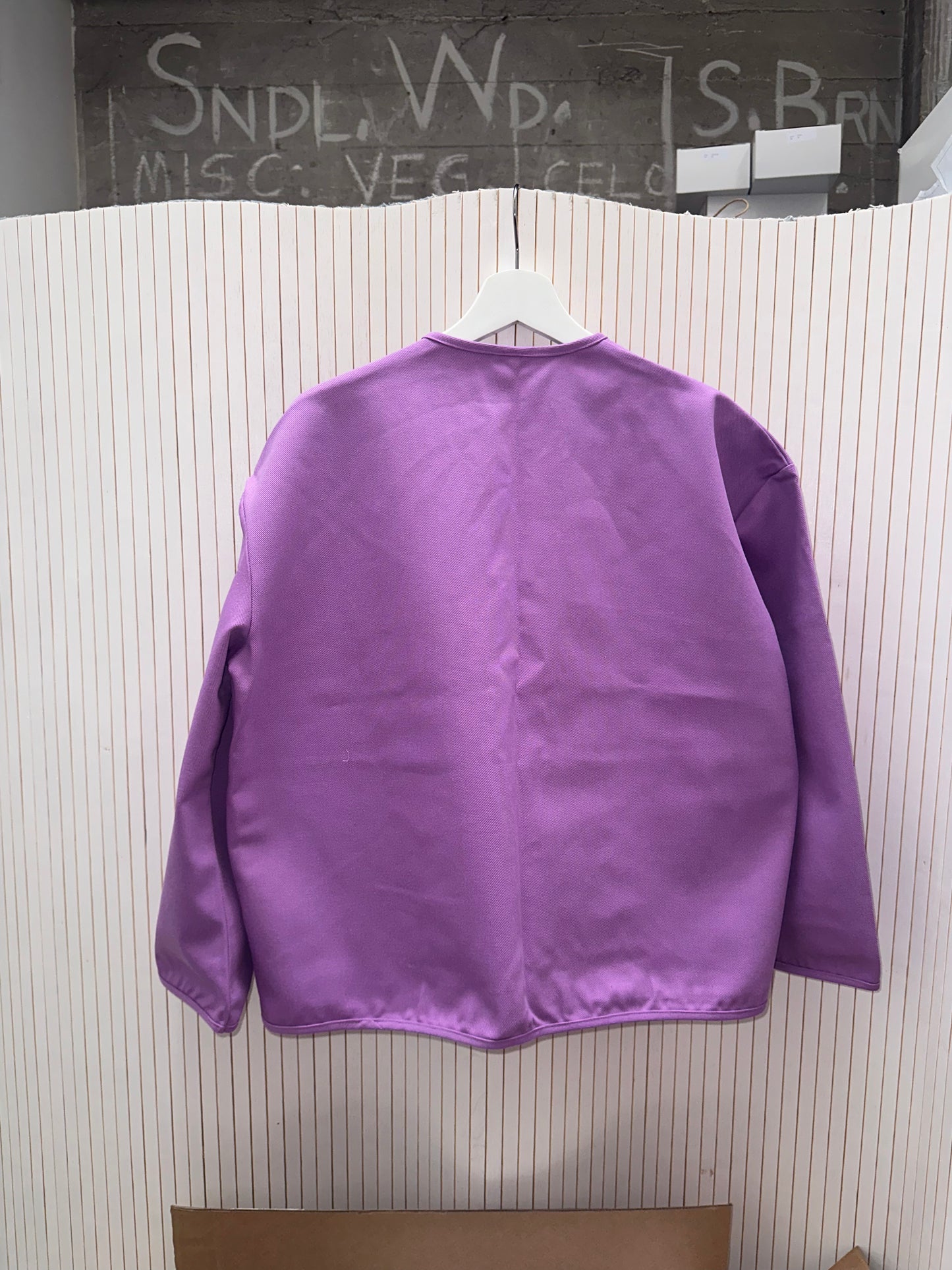Violet Twill Jacket