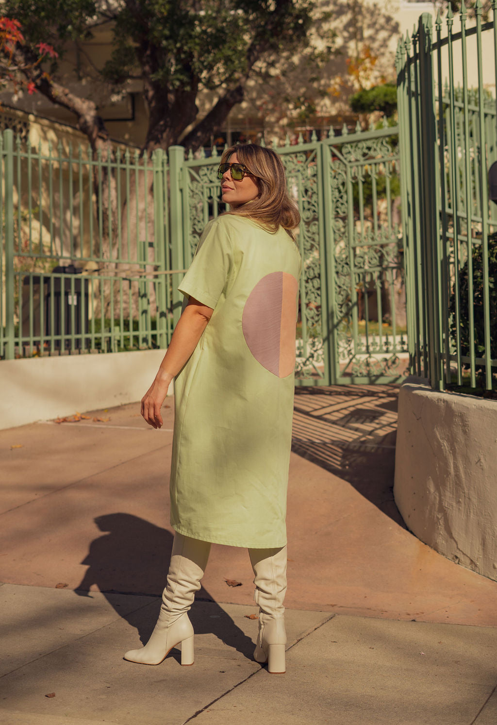 Lindsey Dress - Apple