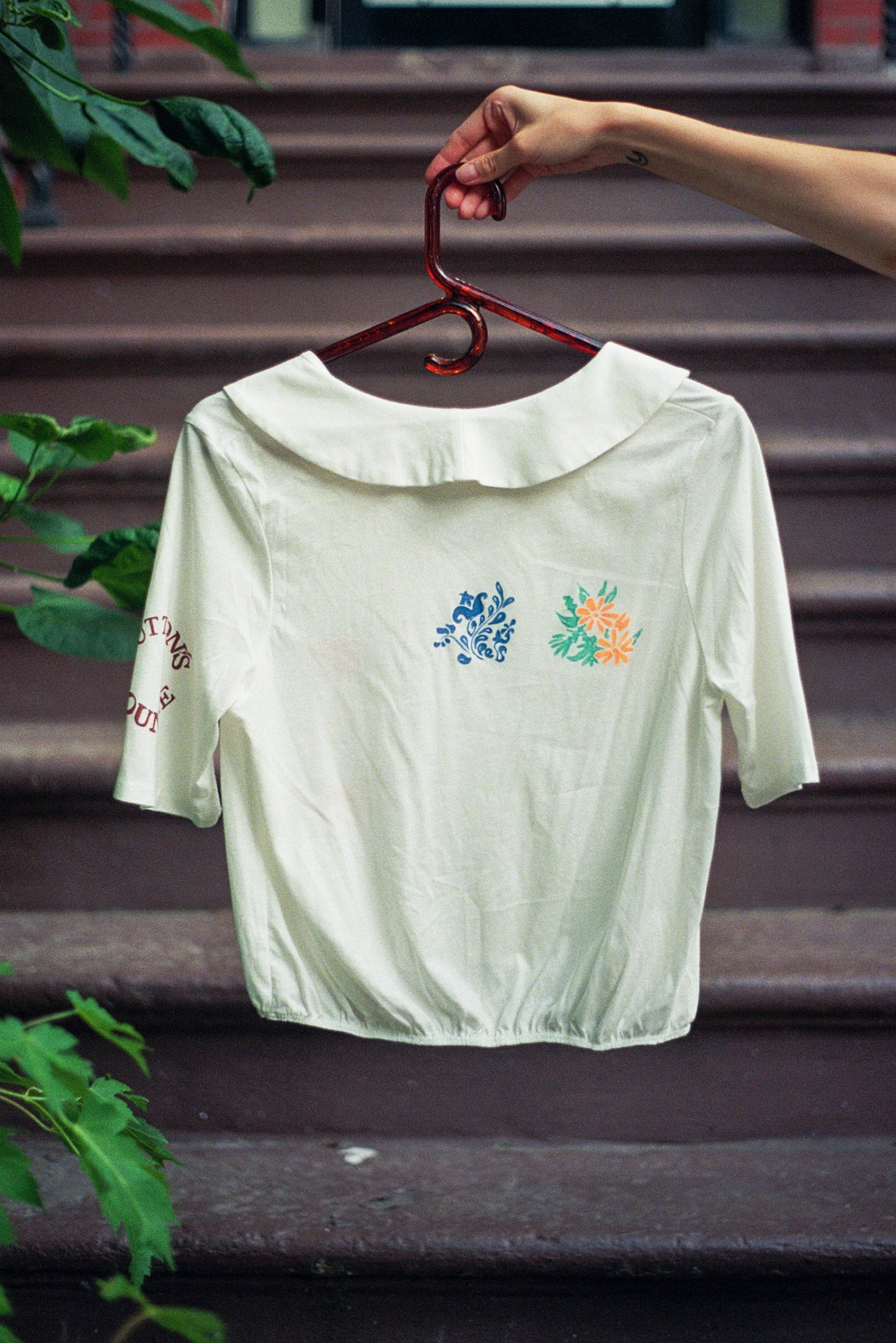 Maria Ylvisaker x Grön Kulle: Hand Painted Soph Shirt