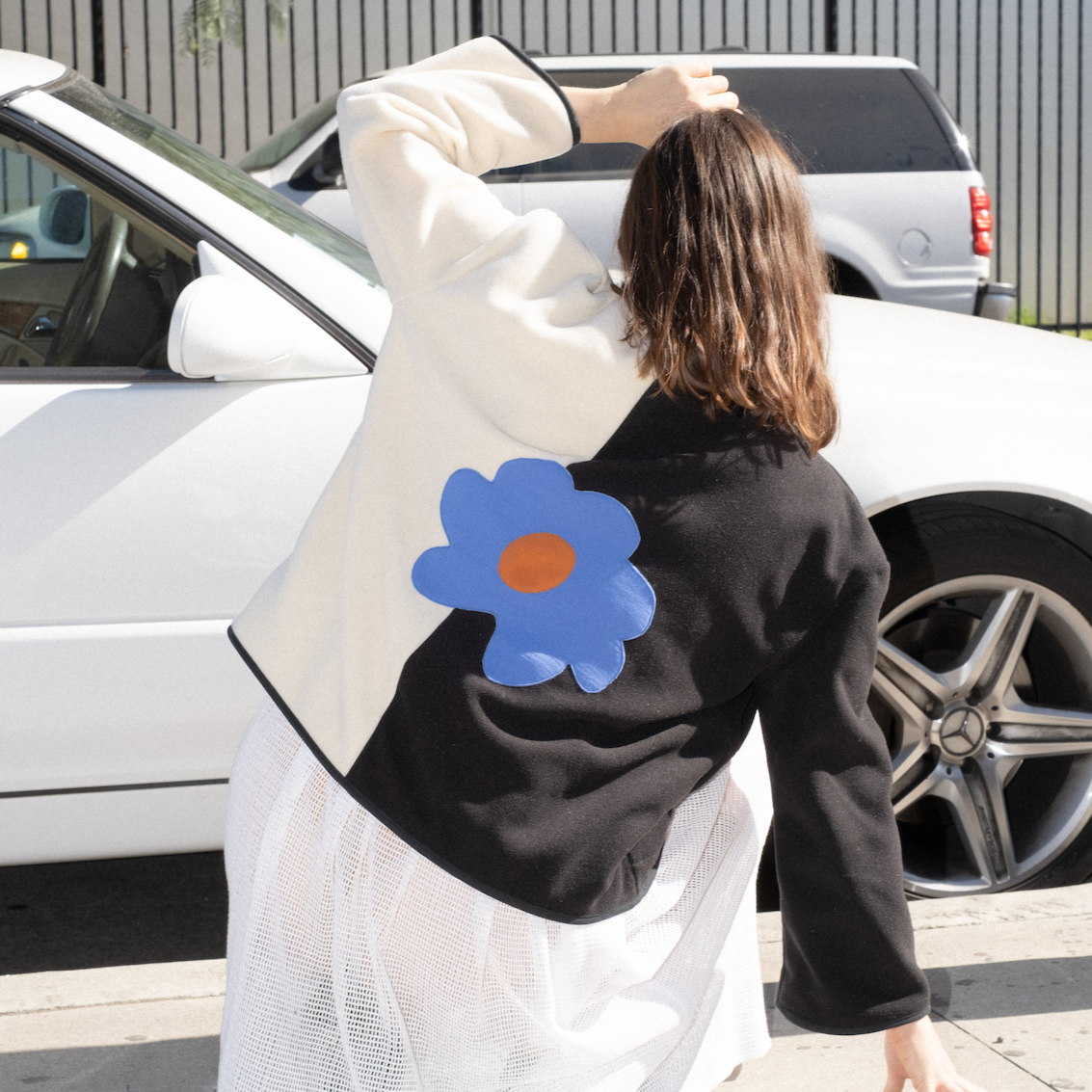 Lord Cowboy x Grön Kulle: Flower Fleece