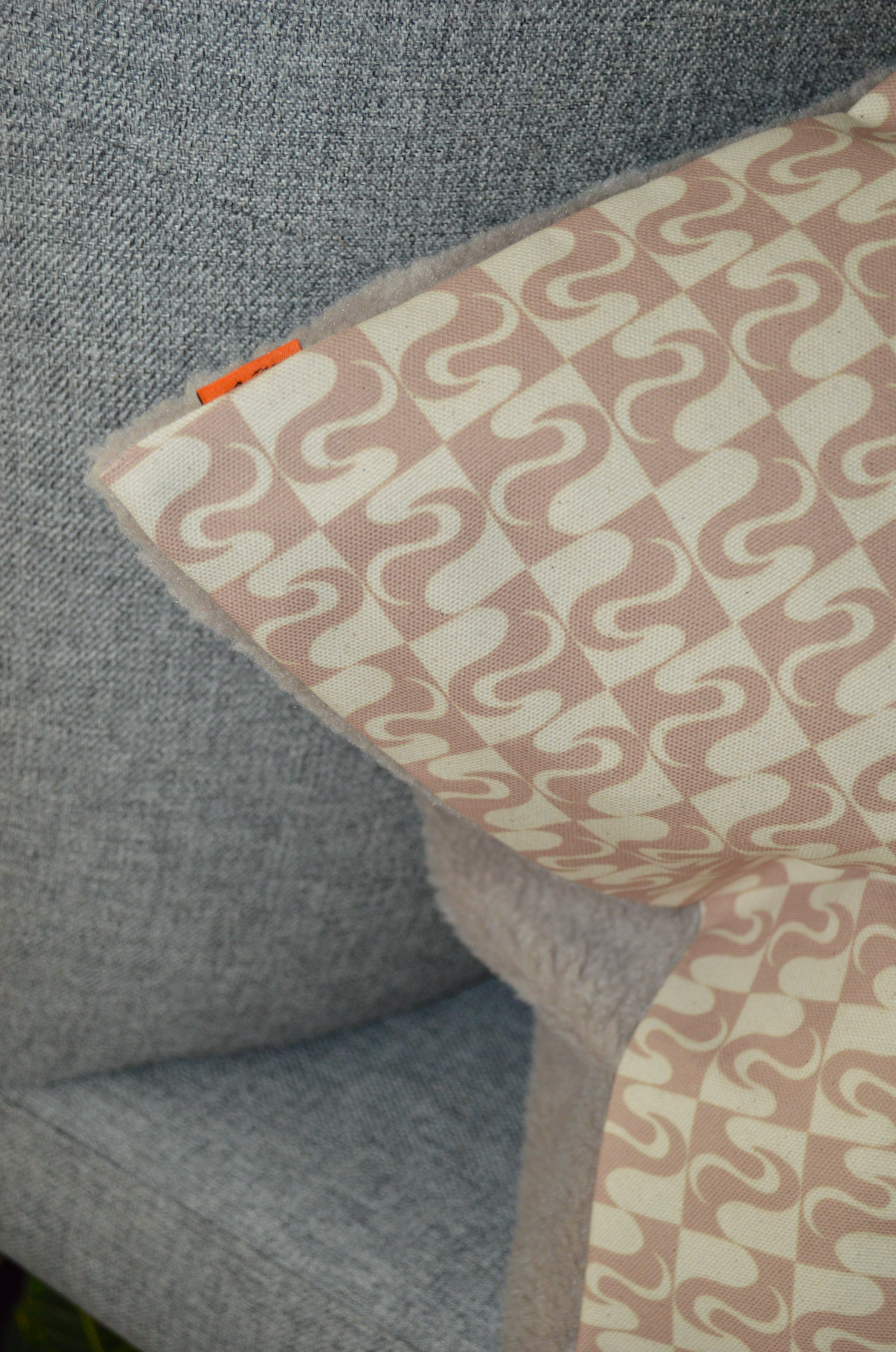 Pillow Case - Nude Swirl