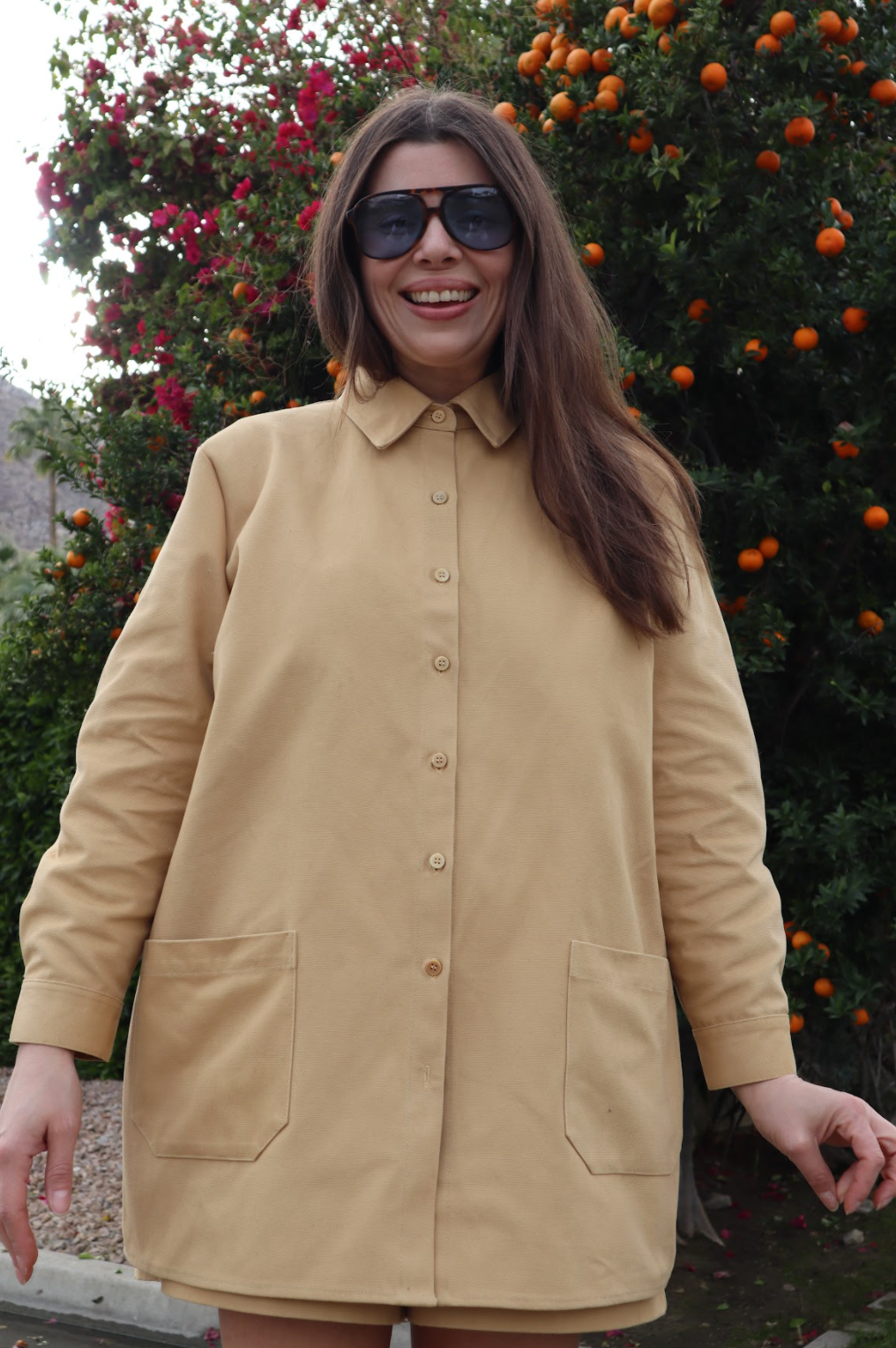 Noor - Nude Chore Jacket (samples)